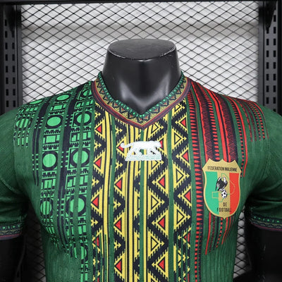 2024/25 Mali national team green shirt. -Player version.