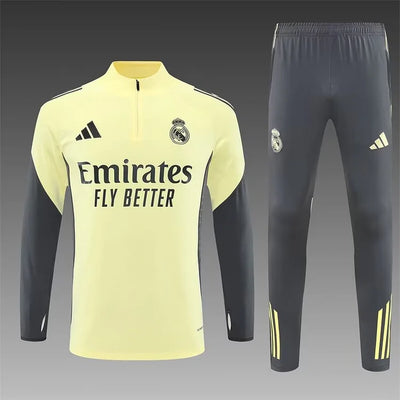 2025/2026 Real Madrid Half-Pulled Training Suit