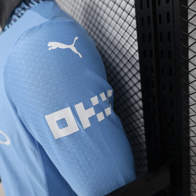 2024/2025 Manchester City Home Long Sleeve Player Edition
