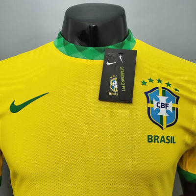 2021 Brazil Home Jersey - Player Edition