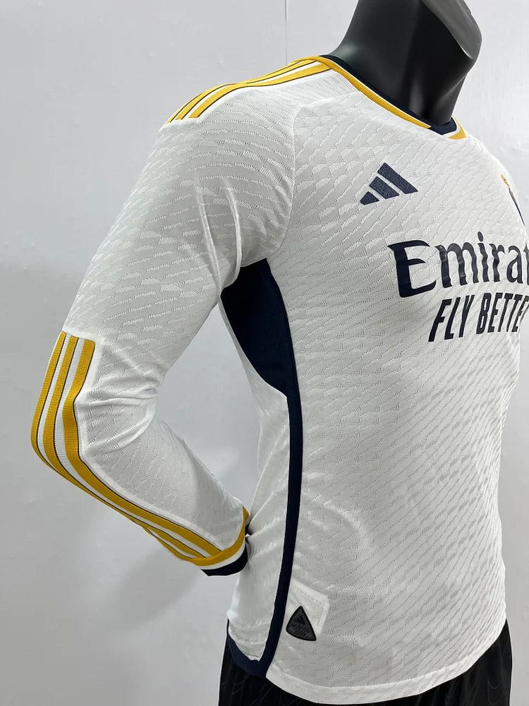 2023/24 Real Madrid Home Long Sleeve - Player Edition