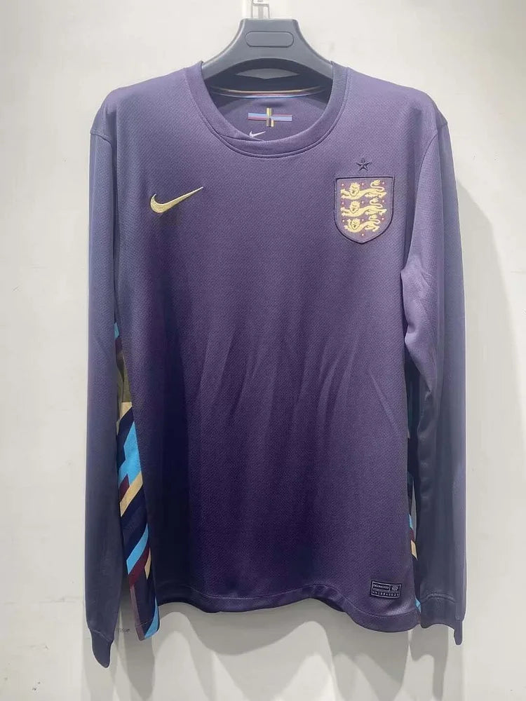 2024/25 England Away Long Sleeve Football Shirt