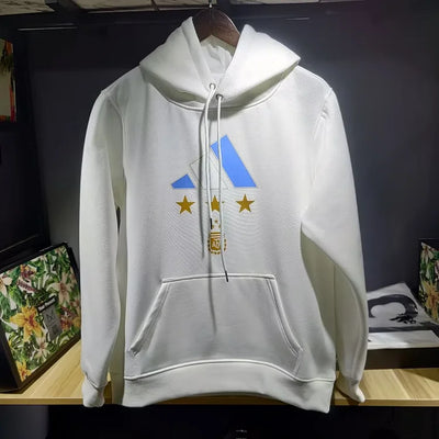 2024/25 Messi Argentina Casual Sweater White