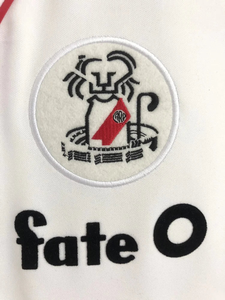 1986 River Plate Home Retro Jersey