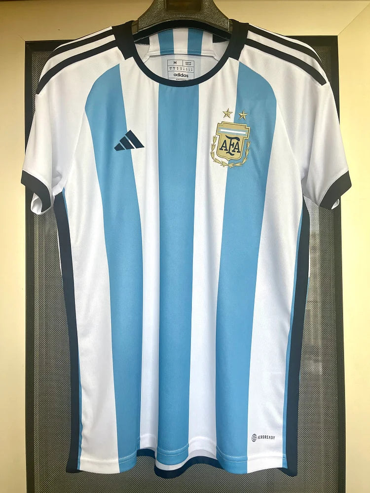 2022 Argentina World Cup Home Jersey (2 Stars)