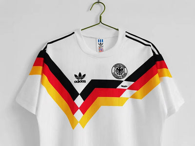 1990 Retro Soccer Jersey Germany Home