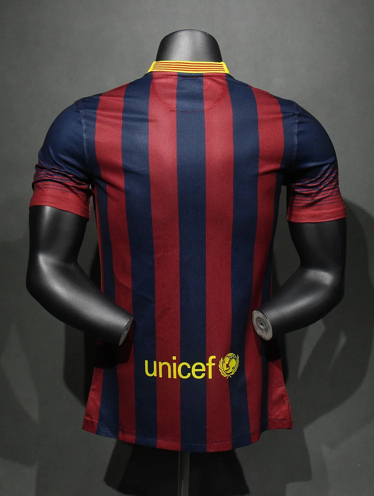2013/14 Barcelona Home Retro Shirt - Player Edition