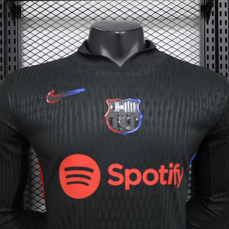 2024/2025 Barcelona Away Long Sleeve Player Version