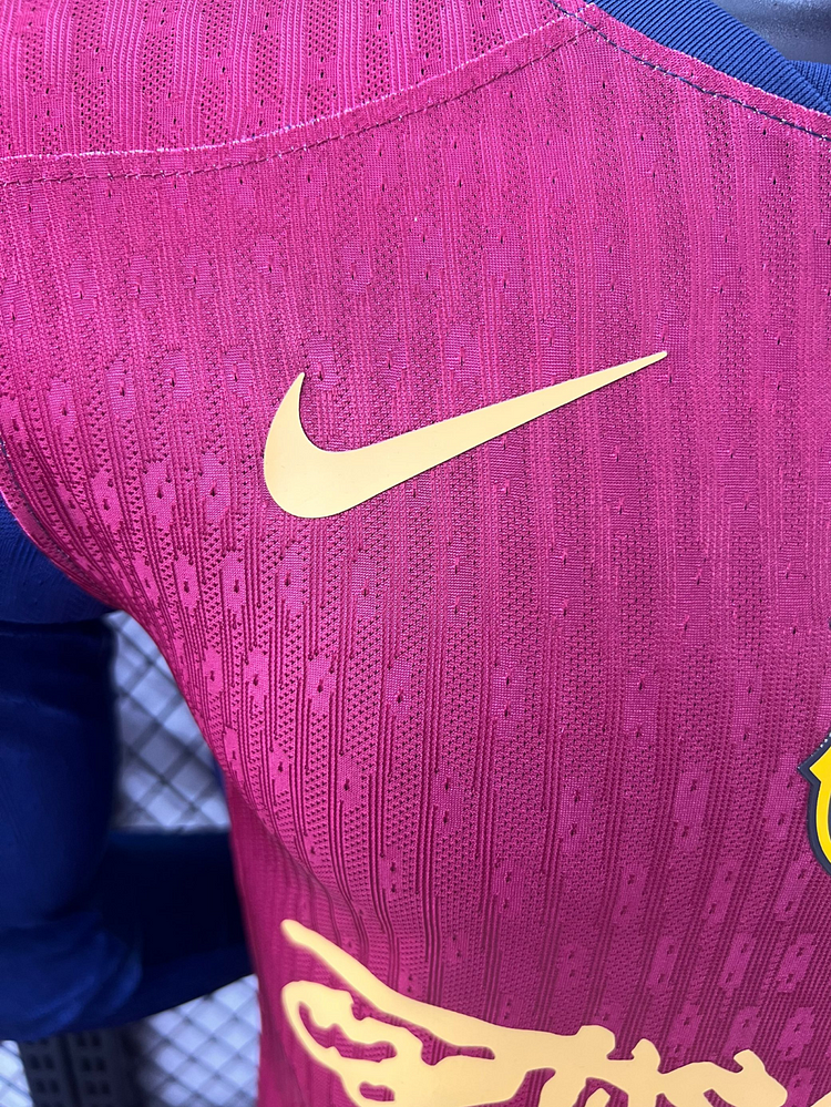 2024/2025 Barcelona Home Players Long Sleeve Joint Model