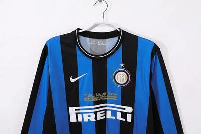 2009/10 Inter Milan Home Retro Long Sleeve Jersey