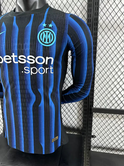 25/26 Inter Milan Home Long Sleeve Player Edition