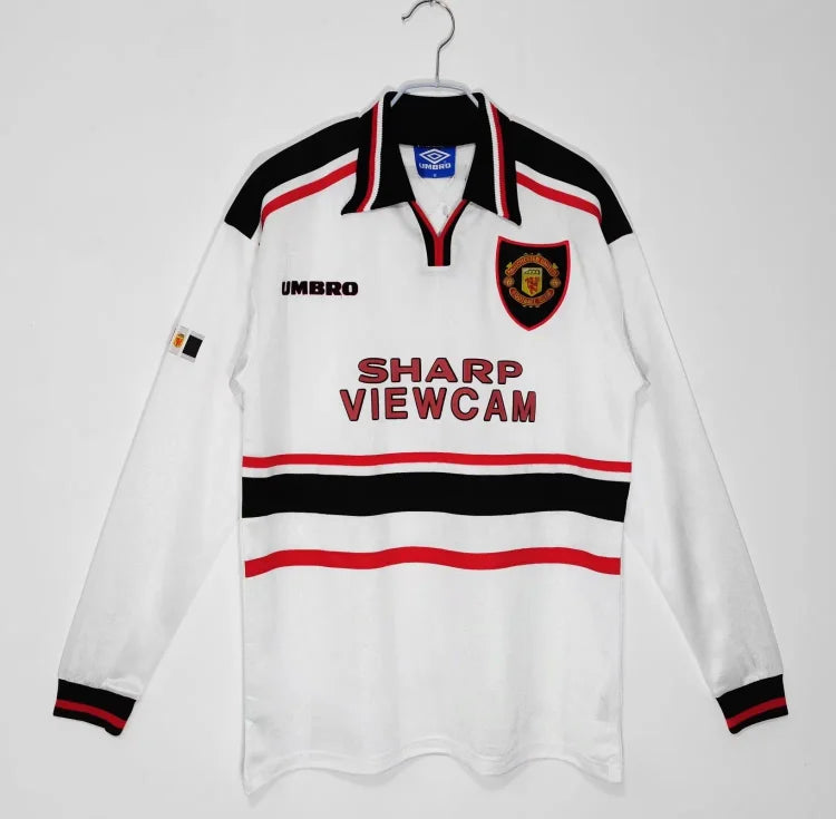 1998/99 Manchester United away long-sleeved retro jersey