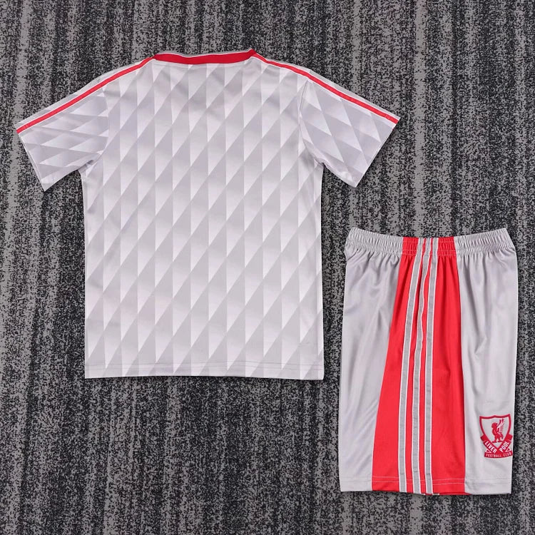 1989/91 Liverpool Away Retro - Kids Kit