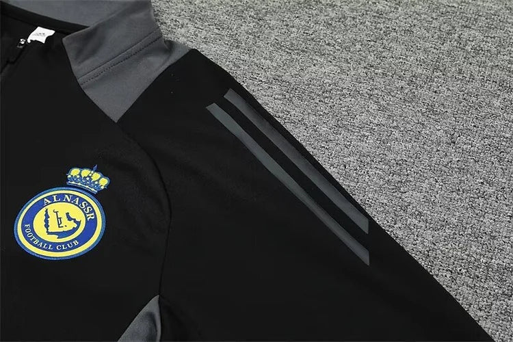 2024/25 Riyadh Victory Black Training Suit - Kids Set