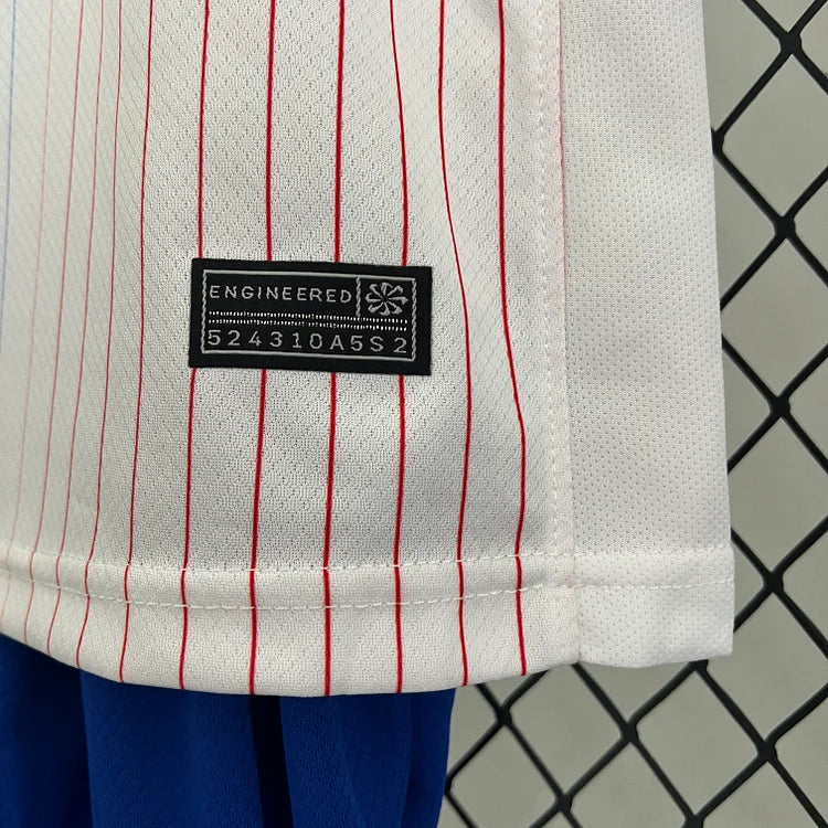 2024/25 France Away Kids Clothing