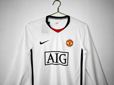 2008/09 Manchester United Away Long Sleeve Shirt