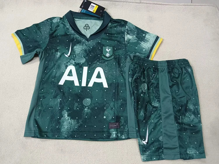 2024/25 Tottenham Hotspur Second Away - Kids Kit.