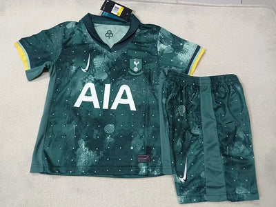 2024/25 Tottenham Hotspur Second Away - Kids Kit.