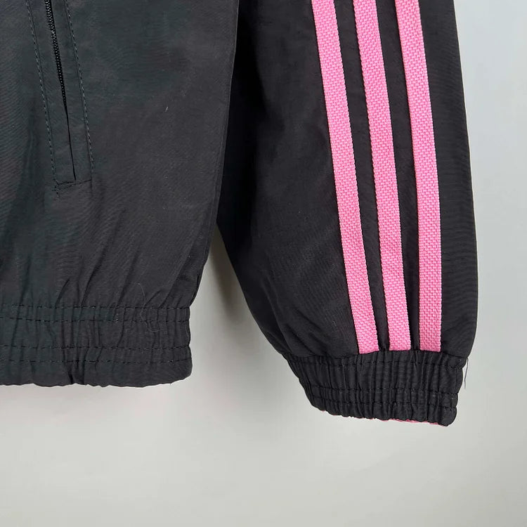 2023/2024 Inter Miami Reversible Windbreaker(black-pink)Soccer Jersey