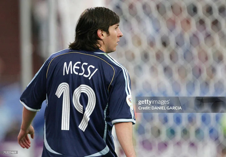 2006 Argentina World Cup Away Jersey - Player Edition