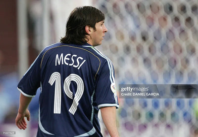 2006 Argentina World Cup Away Jersey - Player Edition