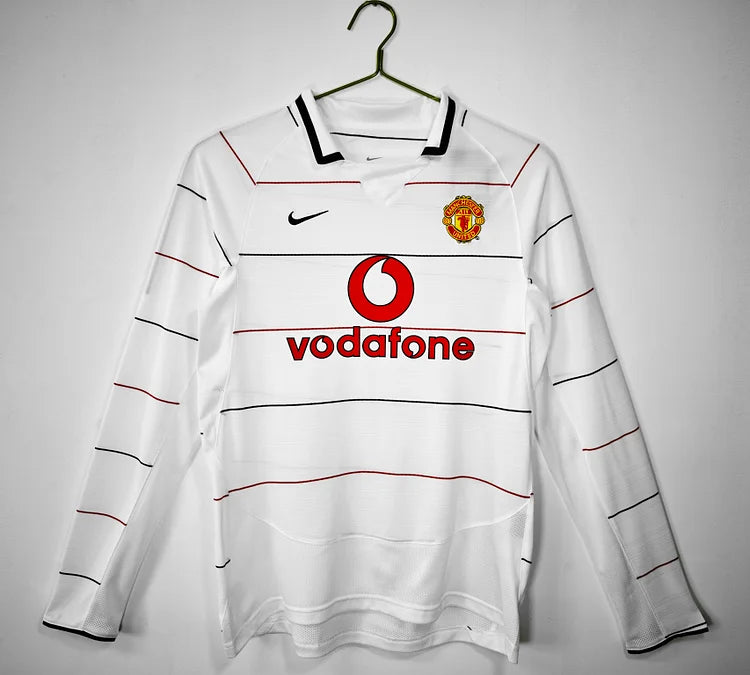 2003/04 Manchester United Second Away Shirt - Long Sleeve