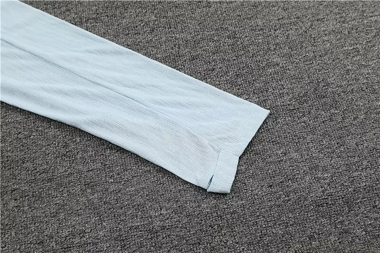 2024/25 France half pull training jersey light blue 1:1 Thai quality set