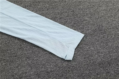 2024/25 France half pull training jersey light blue 1:1 Thai quality set