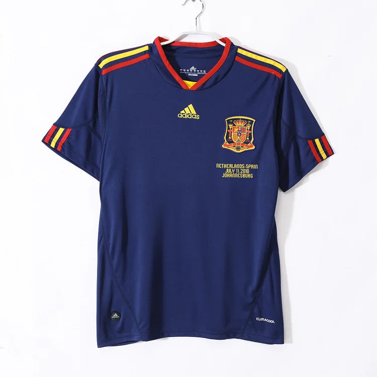 2010 Retro Spain Away Soccer Shirt