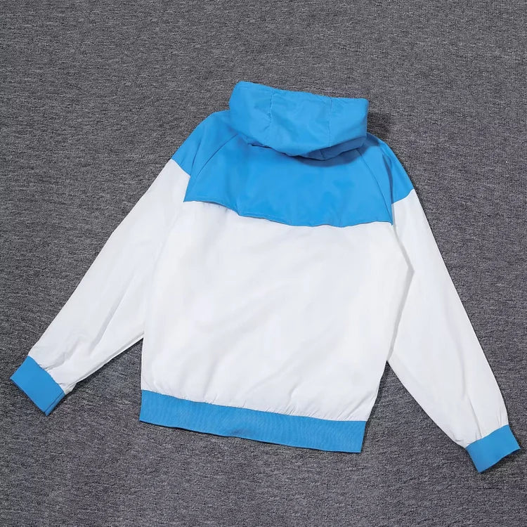 Manchester City retro hooded trench coat