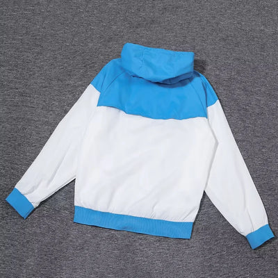 Manchester City retro hooded trench coat
