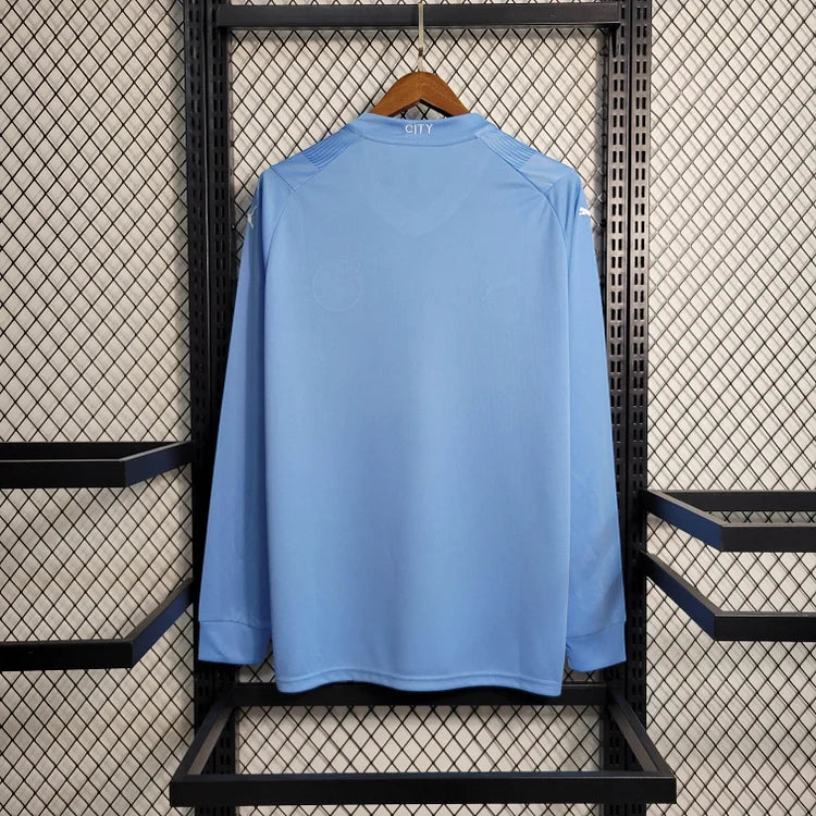 2023/24 Manchester City Home Long Sleeve Shirt
