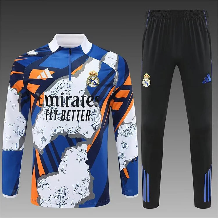 25/26 Real Madrid camouflage long-sleeved training suit