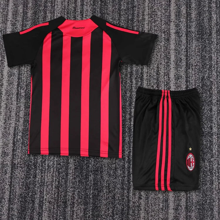 2008/09 Ac Milan Home Retro - Kids Kit