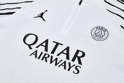 2025/2026 Paris White Long-Sleeved Training Suit