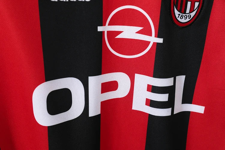 2000/01 AC Milan Home Retro Jersey