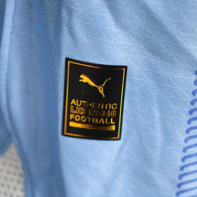 2023/24 Manchester City Home Long Sleeve Players Edition