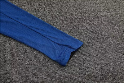 2024/25 Barcelona half-pull training suit colorful blue 1:1 Thai quality suit