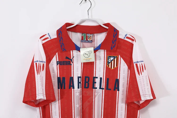 1995/96 Atletico Madrid Home Retro Kit -