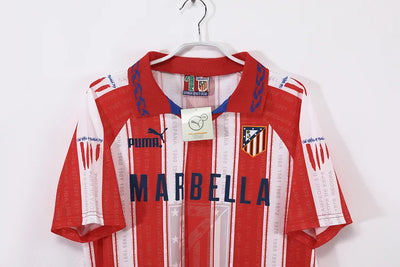 1995/96 Atletico Madrid Home Retro Kit -