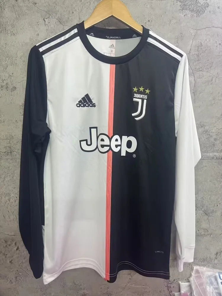 2019/20 Juventus Home Retro Long Sleeve Shirt