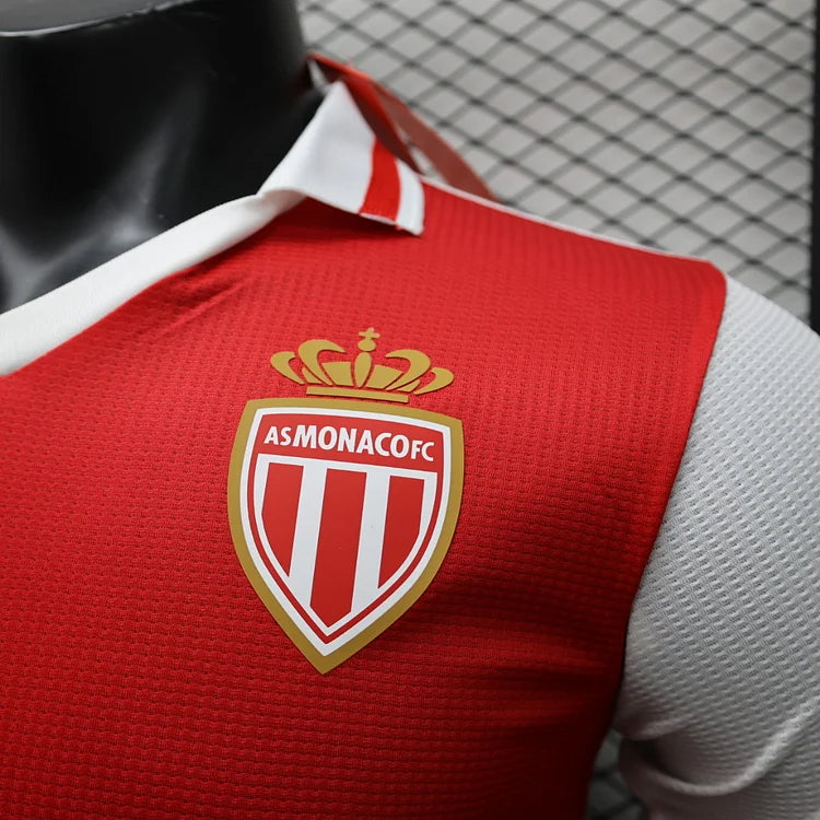 2024/25 AS Monaco Home Jersey - Player Edition