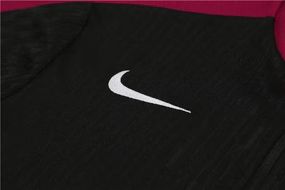 2024/25 Paris half-pull training uniform black 1:1 Thai quality suit