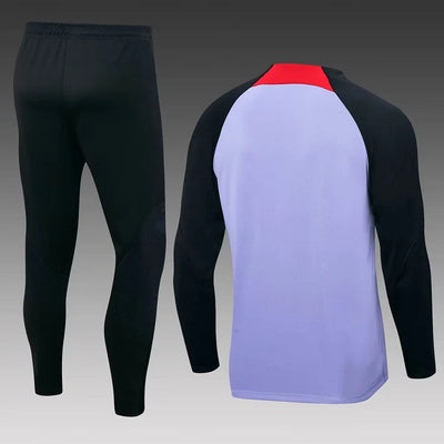 2022/23 Liverpool Half-zip training suit purple