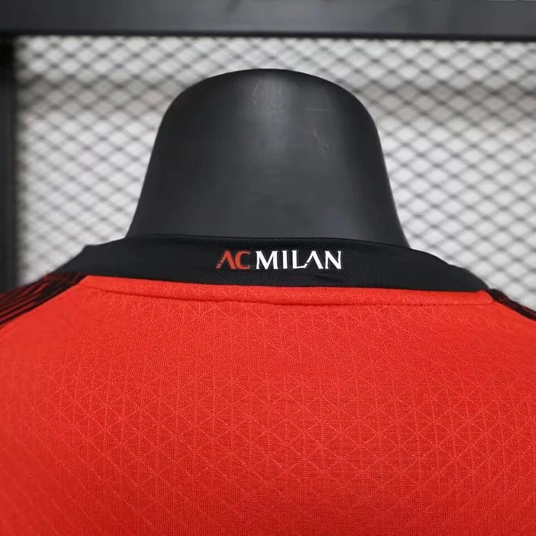 2023/2024 AC Milan Home Long Sleeve Players Edition