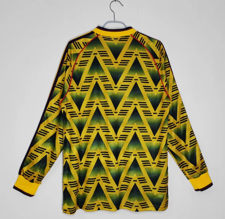 1992/93 Arsenal Away Long Sleeve Retro Jersey