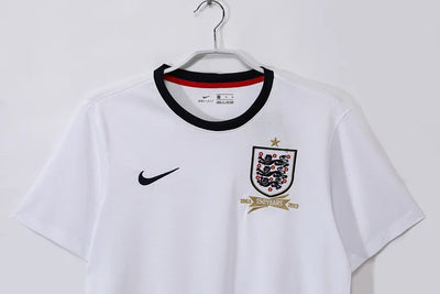 2013 England home white retro jersey