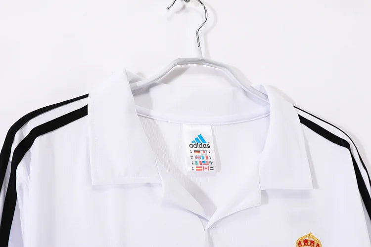 2002/03 Real Madrid Home Long Sleeve Shirt