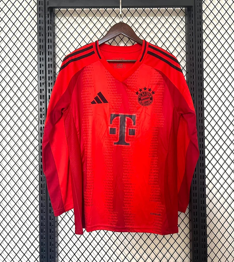 2024/25 Bayern Munich Home Long Sleeve Shirt