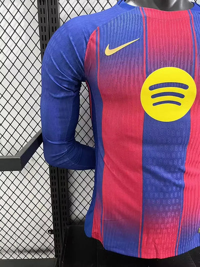 25/26 Barcelona home long sleeve player version